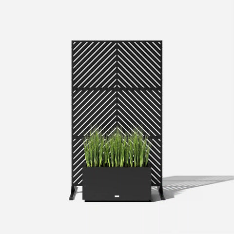 corten arrow privacy screen set
