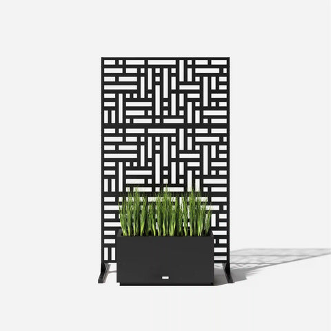 blocks privacy screen set