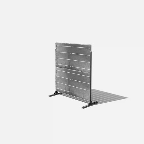 corten linear privacy screen set