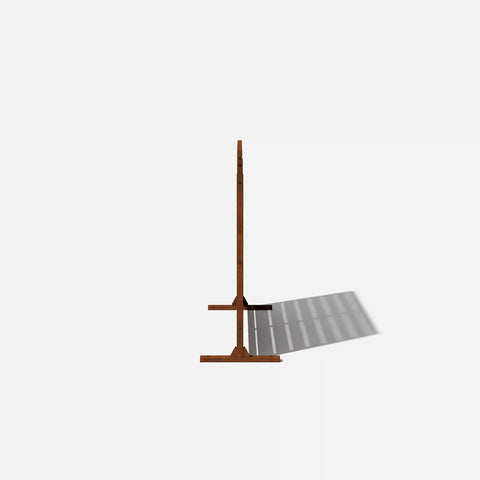 corten linear privacy screen set