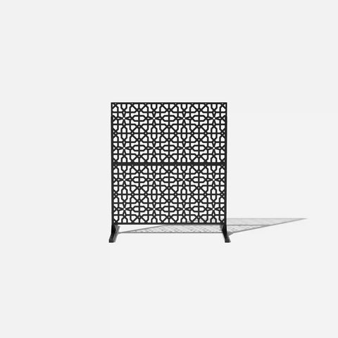 corten parilla privacy screen set