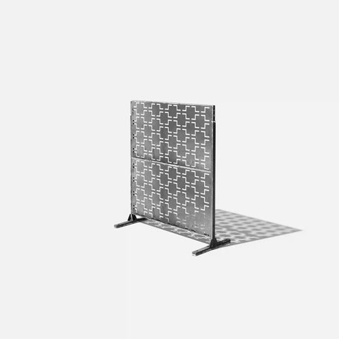 corten quadra privacy screen set
