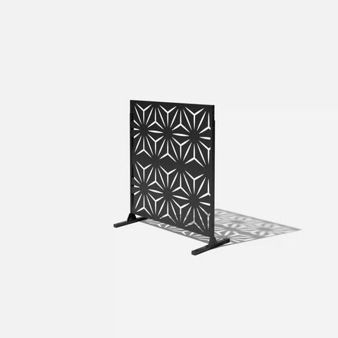 corten star privacy screen set