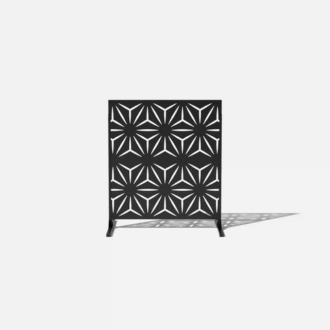 corten star privacy screen set