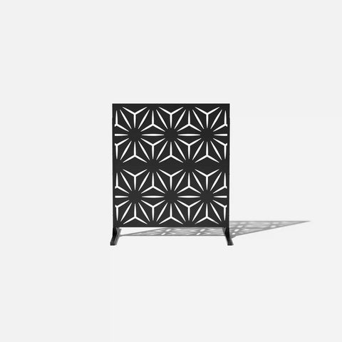 corten star privacy screen set