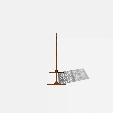 corten star privacy screen set
