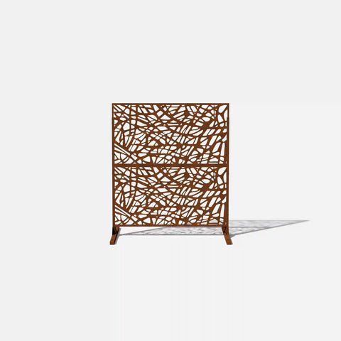 corten web privacy screen set