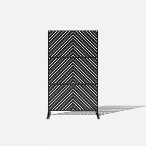 corten arrow privacy screen set