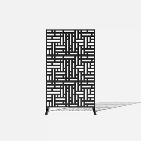blocks privacy screen set