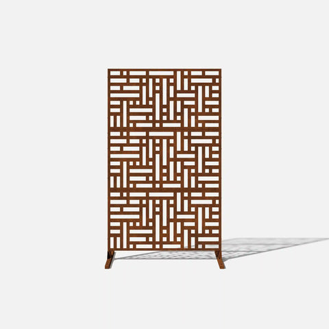 blocks privacy screen set