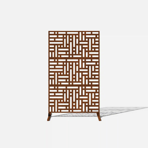 blocks privacy screen set