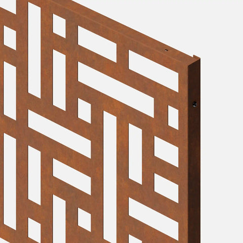 blocks privacy screen set