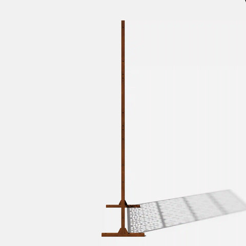 corten parilla privacy screen set