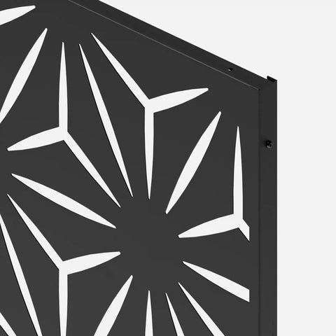 corten star privacy screen set