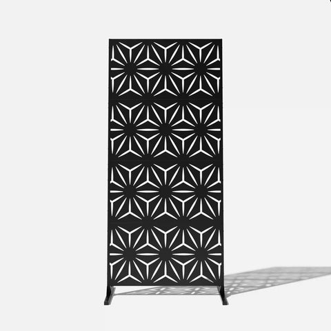 corten star privacy screen set