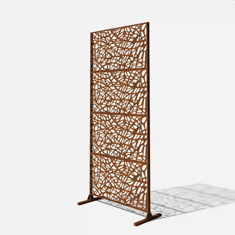 corten web privacy screen set