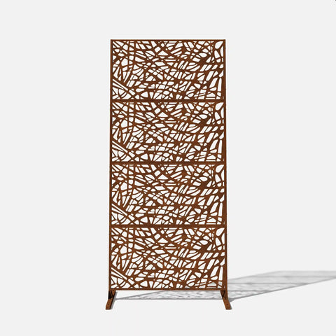 corten web privacy screen set