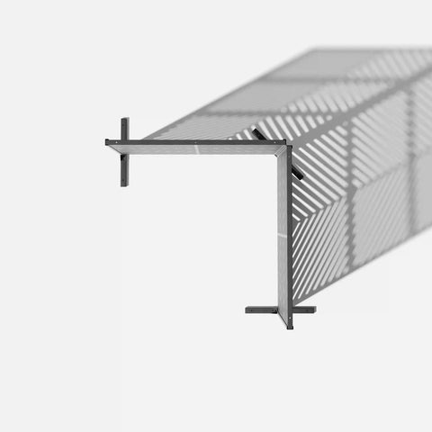 corten arrow privacy screen set