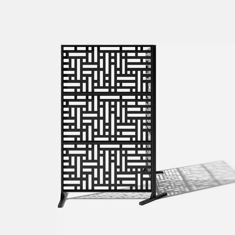 blocks privacy screen set