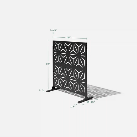 corten star privacy screen set