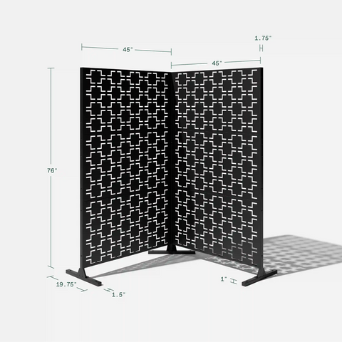 quadra privacy screen set