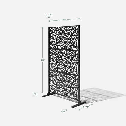corten web privacy screen set