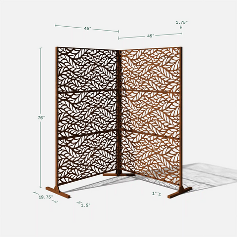 flowleaf privacy screen set