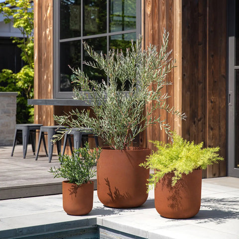 patina kona planter trio
