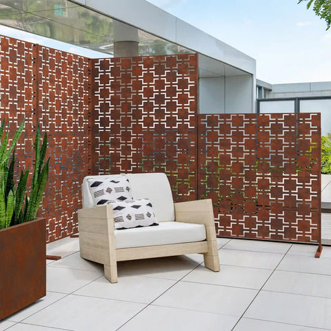 quadra privacy screen set