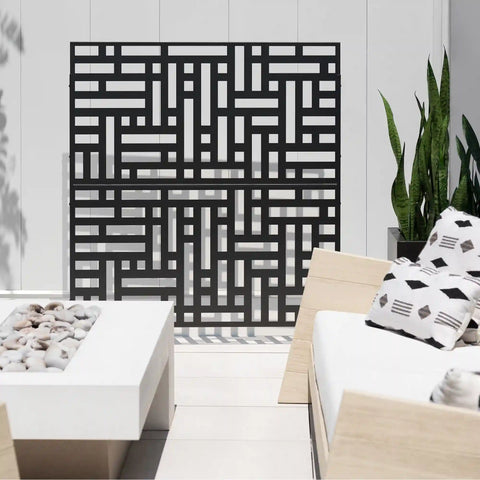 blocks privacy screen set