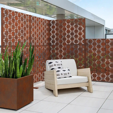 quadra privacy screen set