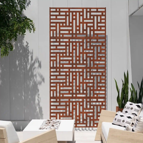 blocks privacy screen set