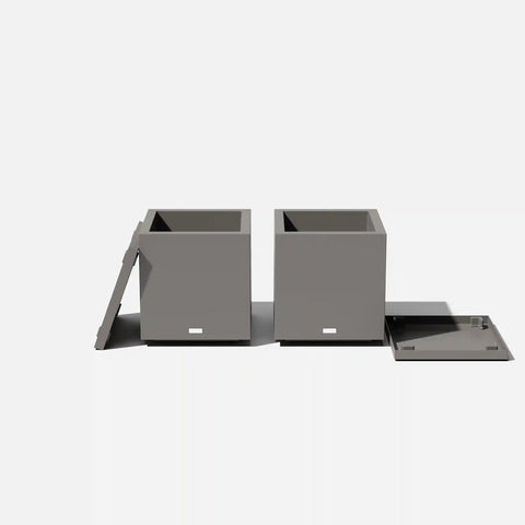 block cube planter