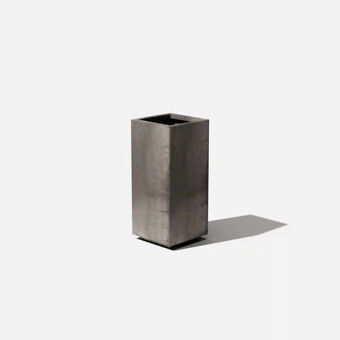 corten pedestal planter