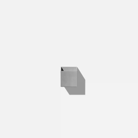 geo hanging cube planter