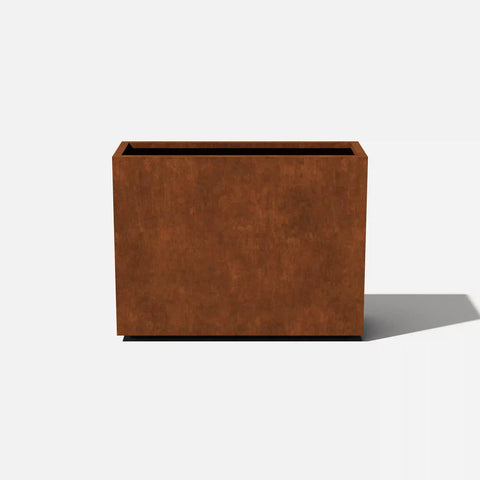 corten span planter